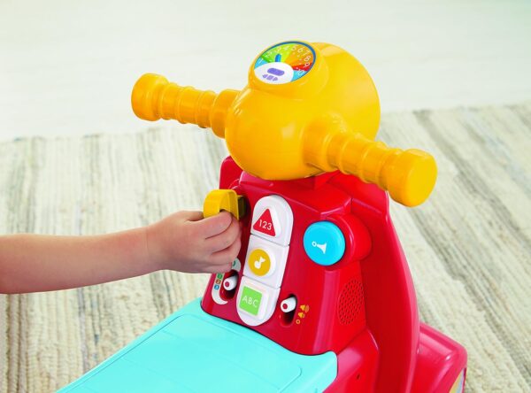 Nuovo Fisher-Price CGT08 - Lo Scooter Del Cagnolino originale - nuovissimo funzionante a batteria con funzioni - immagine 3