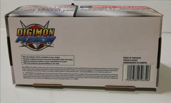 NUOVO DIGIMON GREYMON SNODATO ORIGINALE BAN DAI 39632 - immagine 3