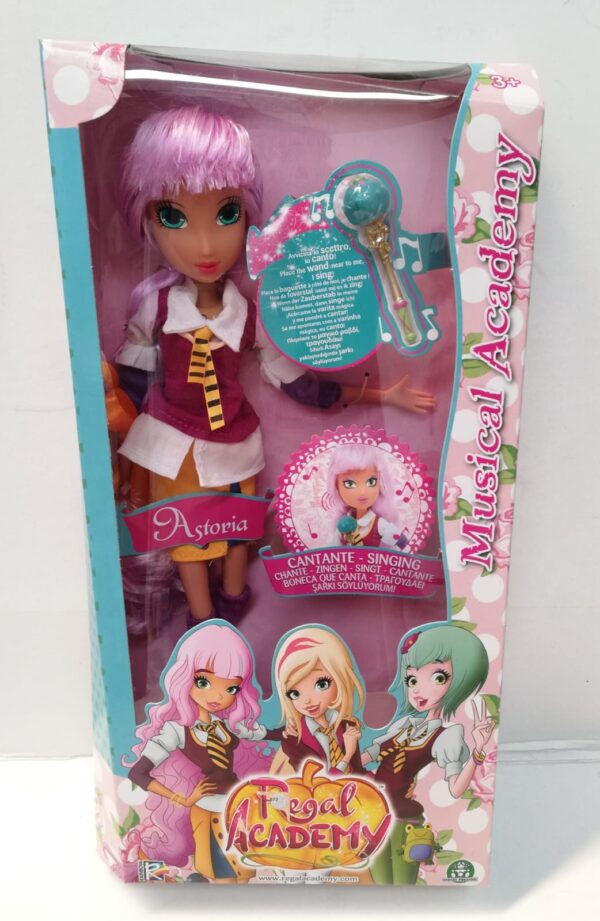 Regal Academy Bambola Astoria Interattiva con Canzone, Giochi Preziosi REG01000 - immagine 2