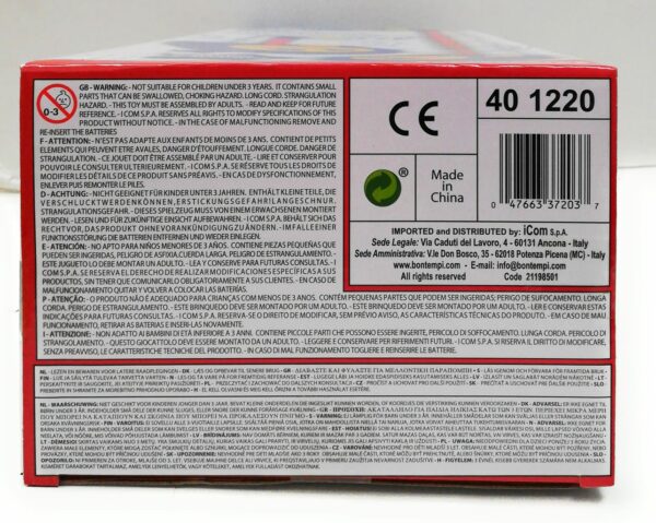 Bontempi 40 1220 Microfono da Palco con Asta Regolabile in Altezza - immagine 2
