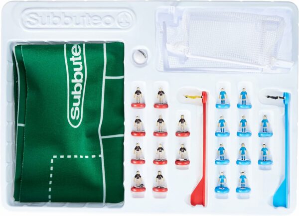 Subbuteo Playset Milan, Tappeto Gioco, 2 Porte, Pallone di Giochi Preziosi BBT07000 - immagine 3