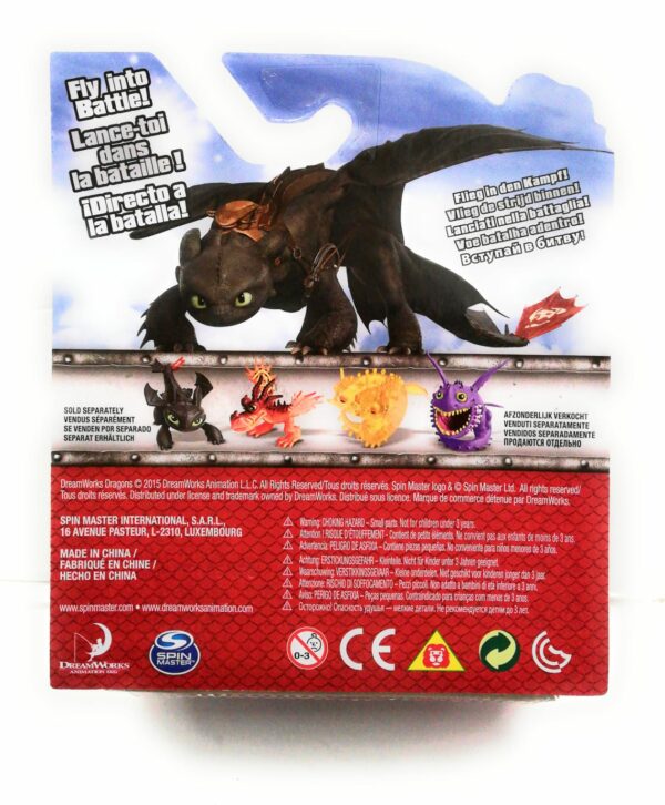DRAGONS TRAINER PERSONAGGIO TOOTHLESS - immagine 2