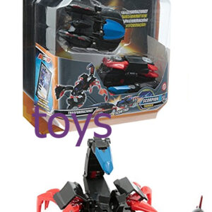 GIOCHI PREZIOSI SUPERKAR MODELLO SCORPION THUNDER FLAIR SI SCONTRANO E SI UNISCONO IN UNA TRASFORMAZIONE