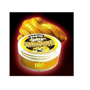 PASTA SQUISHY - PASTA MAGICA - COLORE ORO - CRYSTAL GEMS