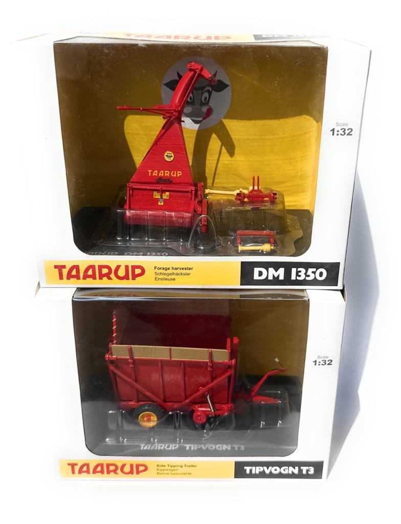 UNIVERSAL HOBBIES COLLECTION TAARUO DM 1350 + TAARUP TIPVOGN T3 - SCALA 1-32 UH 4965 UH 4964