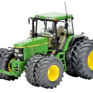 SCHUCO 450772100 trattore John Deere 7810 con ruote gemellate  - scala 1/32 -