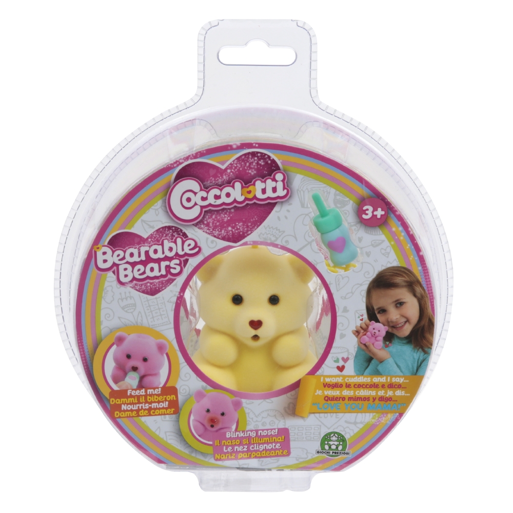 NUOVI COCCOLOTTI BEARABLE BEARS MODELLO SUNSHINE ORIGINALE GIOCHI PREZIOSI