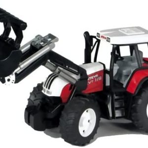 Bruder 02082 - Trattore Steyr CVT 170 con benna - scala 1/16