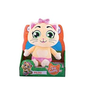 44 Gatti, Peluche Musicale Pilou, 20 cm circa, Simba