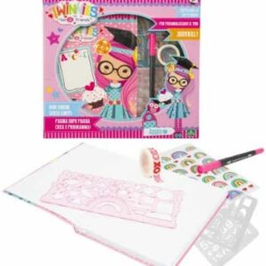 Twinnies My Social Friends Journal Kit di Apple, Giochi Preziosi TNN02000