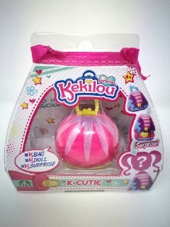 Kekilou Surprise- Mini borsetta che diventa la bambola Jewel con Body Glitter - K-Cutie - Giochi Preziosi