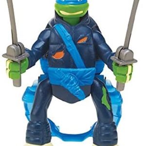 TURTLES THRO N BATTLE - TARTARUGA NINJA LEONARDO CM ( CON MOVIMENTO CAPRIOLA ) GPZ91620