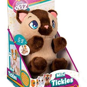 Peluche Club Petz Mini Tickles Solletico gatto di IMC Toys