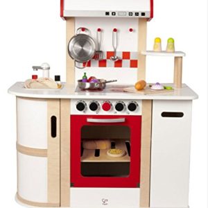 Hape novità dell'anno E8018 - Cucina Deluxe con Carrello, Multicolore - Hape la migliore !!!!!