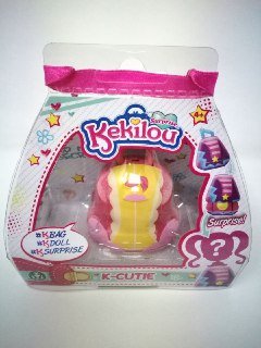 Kekilou Surprise -Mini Borsetta che diventa la bambola Kylie e contiene un' ombretto - K-Cutie - Giochi Preziosi