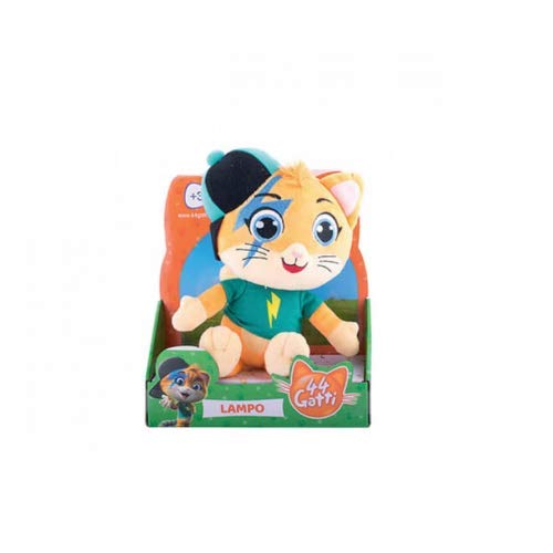 44 Gatti, Peluche Musicale Lampo 20 cm circa di Simba