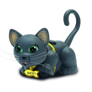 Giochi Preziosi - Pet Parade, Gatto Grey Siberian con Gomitolo e Guinzaglio, Arancione