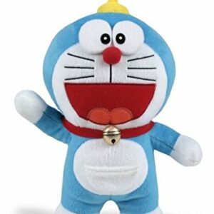 Pupazzo Doraemon Grande - 26 cm con elica - Peluche originale