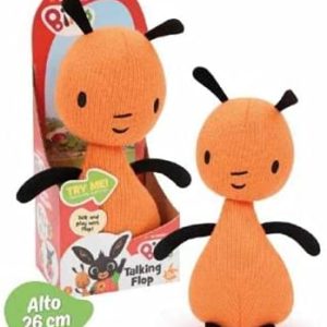 Bing Peluche, FLOP CM 26 CIRCA X LA serie da 28 cm circa [ PARLANTE IN ITALIANO ] di Giochi Preziosi BNG05000