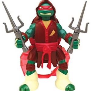 TURTLES THRO N BATTLE - TARTARUGA NINJA RAFFAELLO15 CM ( CON MOVIMENTO CAPRIOLA ) GPZ91620