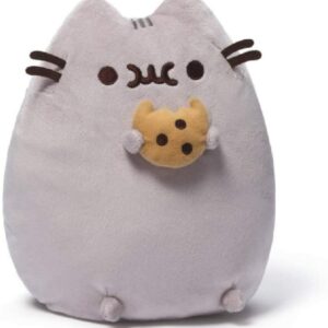 Peluche Gatto Pusheen con Biscotto GUND, 24 cm circa, Spin Master  6055545