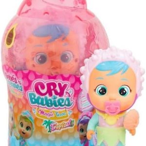 Cry Babies Magic Tears Tropical Shiny Shells Misty , Piange Lacrime Schiumose, IMC Toys 910324