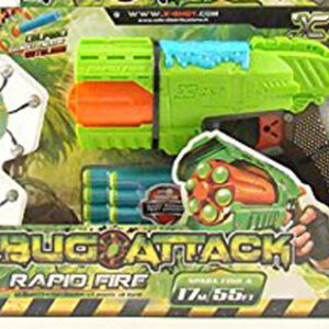 Nuovo  Bug Attack Bug Blaster Pistola e da E Dardi - colpisci gli insetti mentre rotolano 2 insetti inclusi