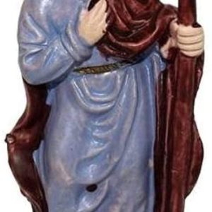 statuina da presepe Personaggio Giuseppe in plastica Economica altezza cm 10