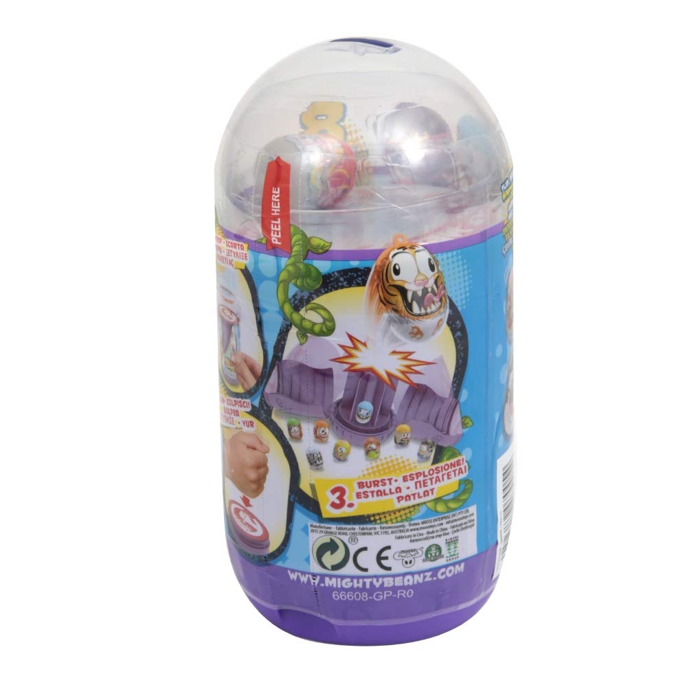 Mighty Beanz Slam pack con 8 Personaggi Inclusi di Giochi Preziosi