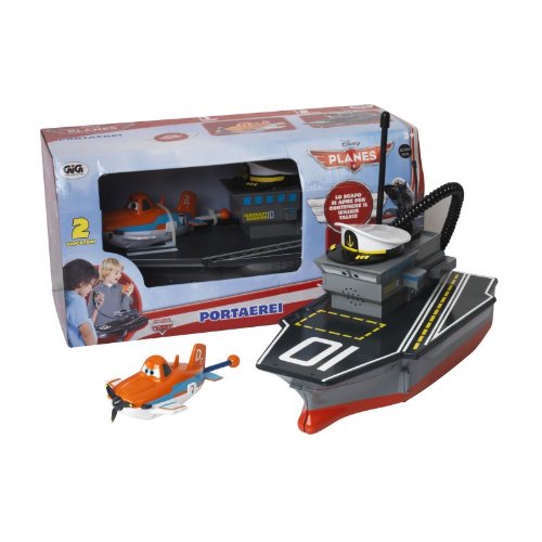 Planes Portaerei - Base Navale con aereo e walkie talkie
