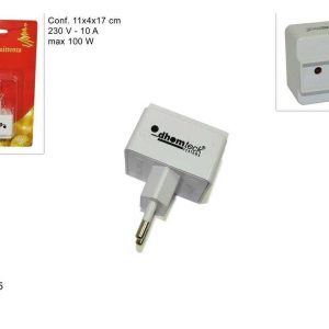 PRESA A INTERMITTENZA PER LUCI DI NATALE USO INTERNO MAX 100 W