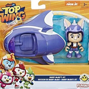 Top Wing Figure And Vehicle Baddy McBat's Jet di Hasbro E5281