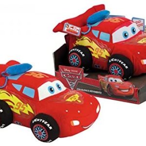 Peluche Cars 2 Saetta McQueen con Suoni e Movimento di Giochi Preziosi CCP25905