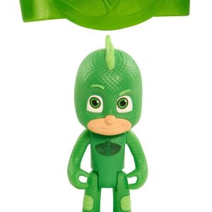 Super Pigiamini PJ Masks Personaggio Luminoso con Bracciale per Bambino, Geco - GEKKO -