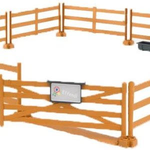 Bruder 62604 - Veicolo Recinzione Cavalli Marrone