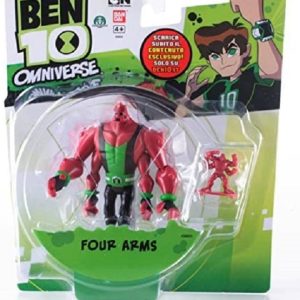 Ben 10 - BENTEN - omniverse COLLEZZIONE  FOUR ARMS  - 10 CM CIRCA