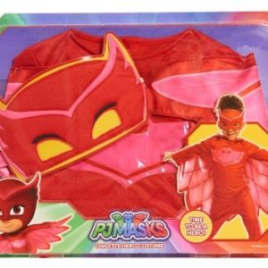 Costume pj mask pigiamini gufetta taglia unica 93 cm