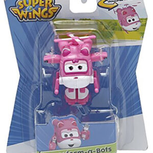 Super Wings - Dizzy Aereo Robot Trasformabile, 5 Cm GIOCATTOLO ORIGINALE GIOCHI PREZIOSI TOYS