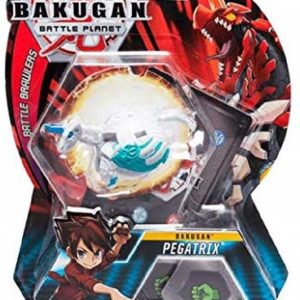 BAKUGAN ORIGINALE - 5cm Tall Action Figure e Trading Card - Pegatrix