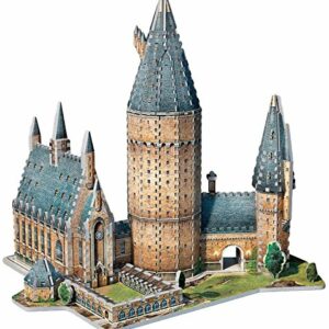 Puzzle Harry Potter 3D, Puzzle Great Hall Hogwarts di Wrebbit
