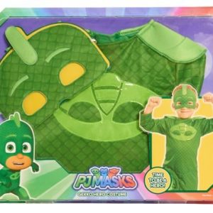 Costume di carnevale pj mask pigiamini geco taglia unica 93 cm