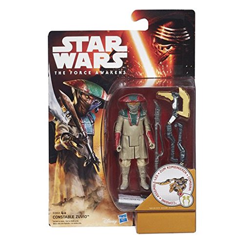 Hasbro B3968ES0 - personaggio dell'agente Zuvio, Star Wars E7, 9,5 cm