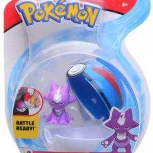 Pokemon Clip'n Go con Personaggio Toxel & Poke Ball Giochi Preziosi PKE49000