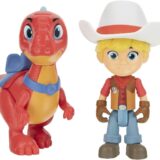 Dino Ranch, Jon & Blitz Coppia di Personaggi, Jon circa 7.5 cm e Blitz 9 cm circa, Giochi Preziosi NDNA00000 - immagine 2
