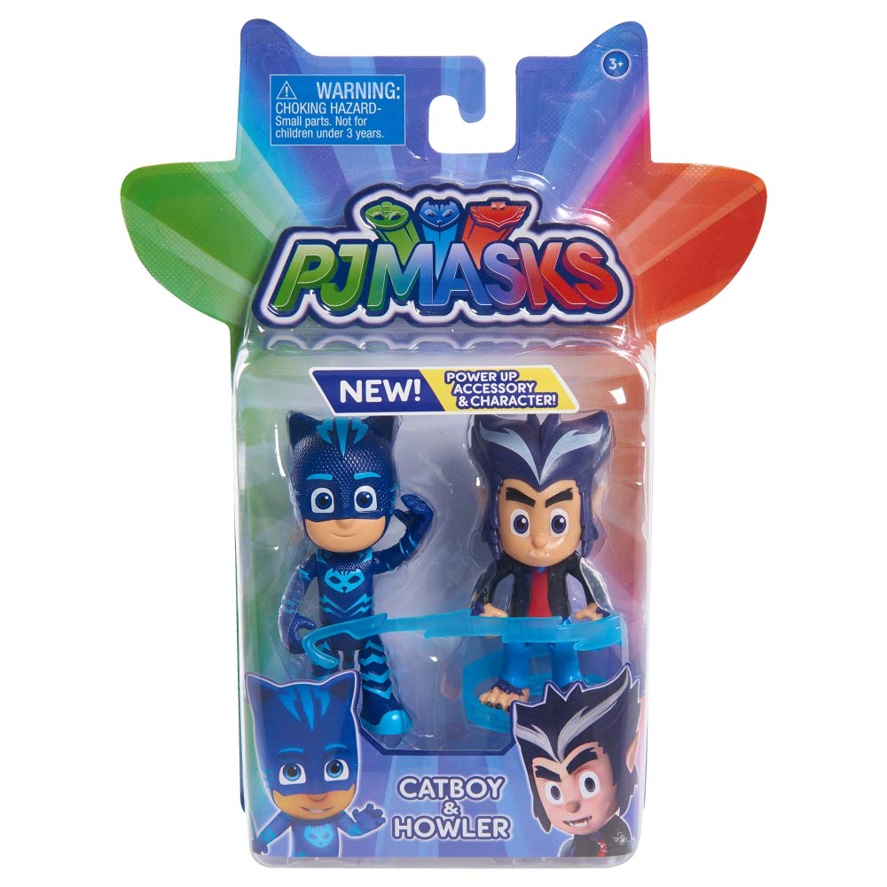 Pj Masks - Pigiamini personaggio Gattoboy e Howler di Giochi Preziosi PJM65000