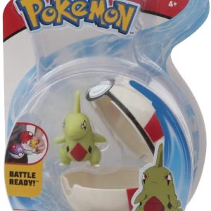 Giochi Preziosi Pokemon Pokemon Clip'n Go con Personaggio Larvitar & Timer Ball  PKE13000