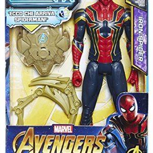 Marvel Avengers Infinity War - Spiderman elettronico, 30 cm di Hasbro