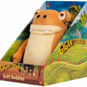 Gigantosaurus Personaggio Mazu Peluche 25 cm, Grandi Giochi GGN04000