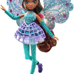 Winx Magic Cosmix Fairy Aisha con Ali Olografiche di Giochi Preziosi WNX58000