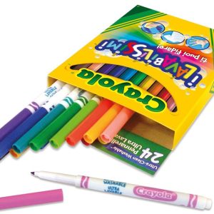 Crayola 58-8332 - I Lavabilissimi 24 Pennarelli, Punta Fine in spot tv originali